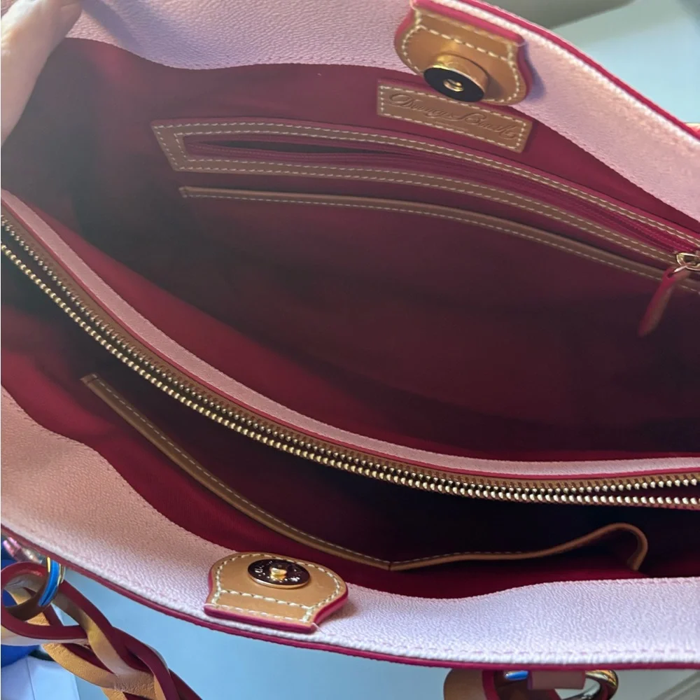 Disney UK Dooney & Bourke Pink and Brown Minnie Mouse Tote - Picture 2 of 4